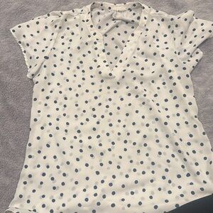 Size S Maurice’s polka dot shirt